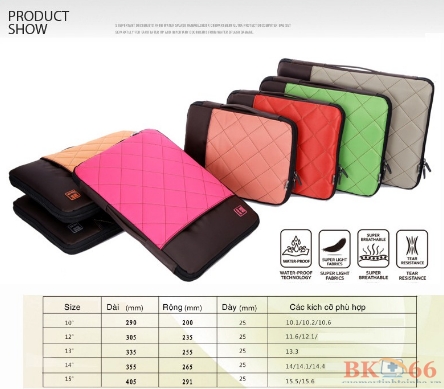 Túi chống sốc10-15.6 inch cho laptop, macbook